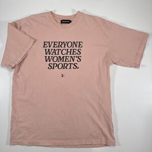 TOGETHXR Everyone Watches Womens Sports x Angel City FC Shirt Adult Large Pink